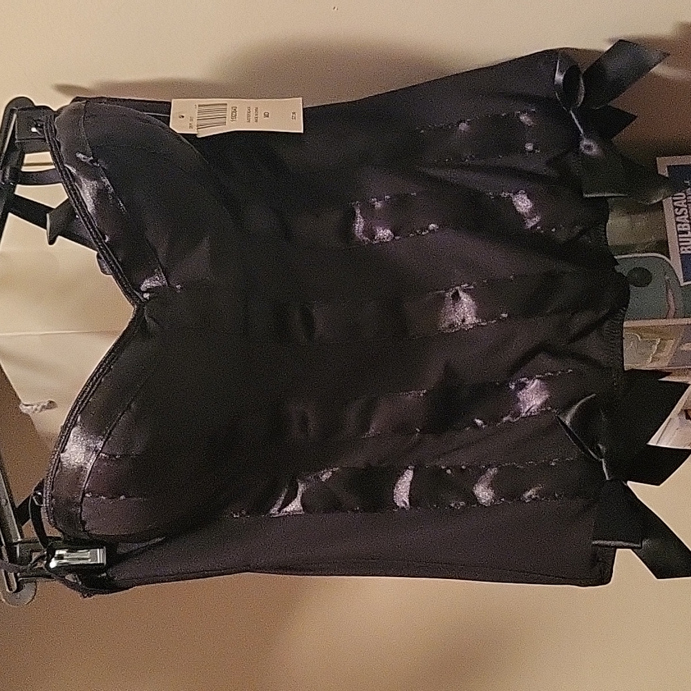 Back bustier/ corset and tutu